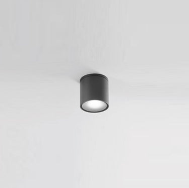 Plafone Cylin antracite ISYLUCE mm 90 diam. x 90 GU10 IP54 Isyluce Lampade da esterno